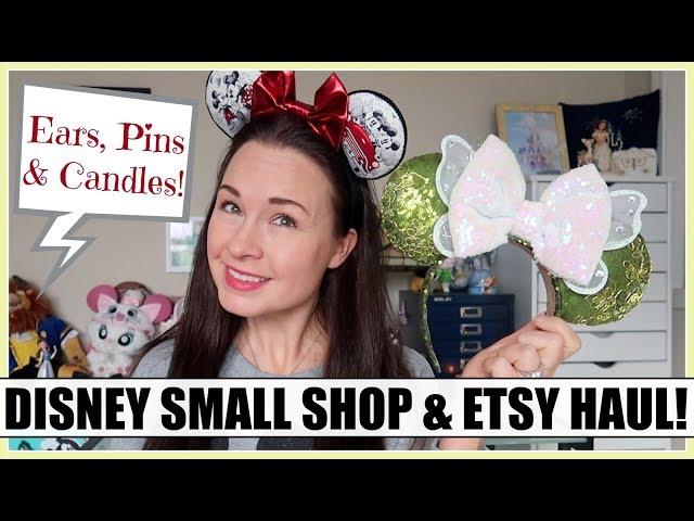 DISNEY SMALL SHOP HAUL for 2019! Minnie Ears, Candles & Pins, oh my!