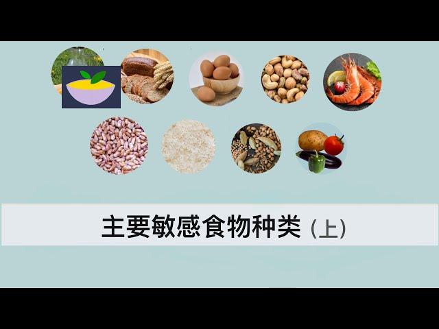 主要的食物敏感/不耐受种类（上）｜不止奶麸蛋坚果海鲜｜让你的饮食排除法更有方向｜看看你有几种