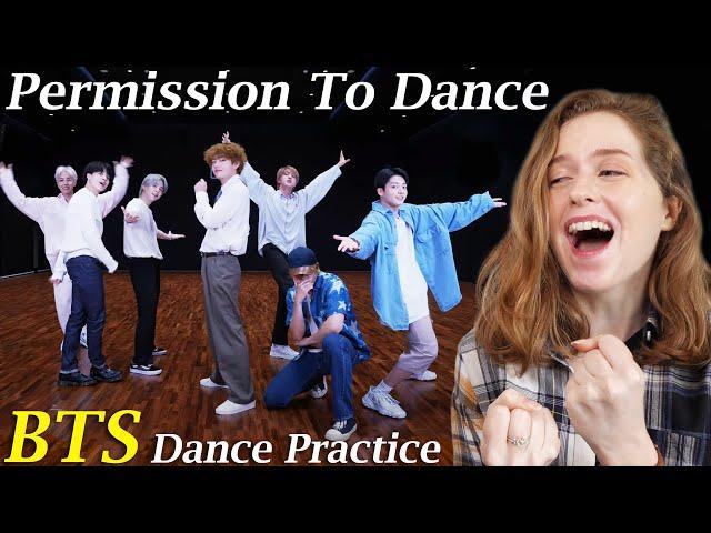 DANCER REACTS to BTS 'Permission to dance' Dance practice!!! 방탄소년단 리액션 | Reaction video