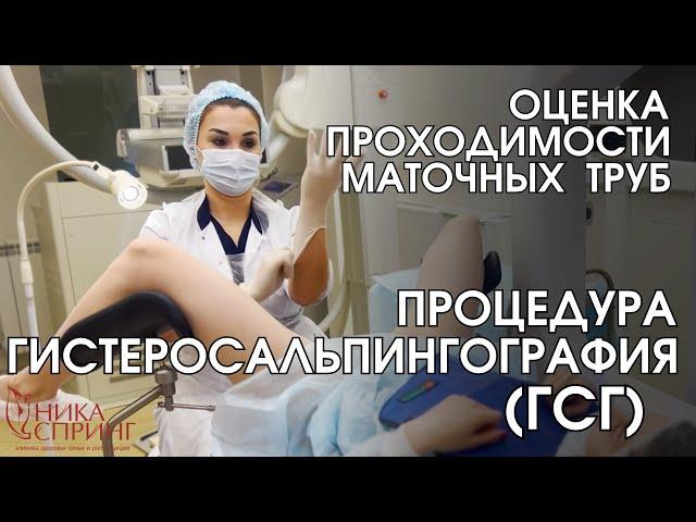 Как проводится процедура ГСГ в Ника Спринг, Нижний Новгород.