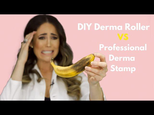 Derma Stamp vs Derma Roller  Dr Nina Bal Facial Sculpting