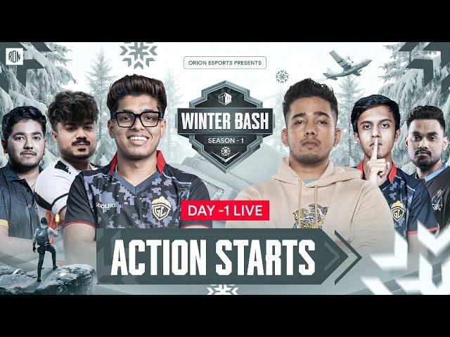 Winter Bash Day 1 Grand Final | Ft - @GodLikeEsportss @JONATHANGAMINGYT @S8ULGG @officialscoutop