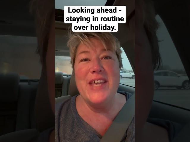 How do you stay in your routine when traveling, off work and/or on holiday?