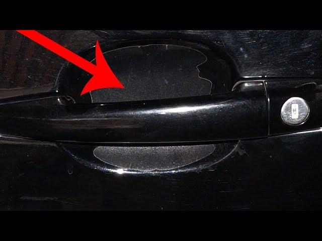 STICKERS FILM CAR DOOR HANDLES HOW TO PASTE PROTECTION FROM SCRATCHES