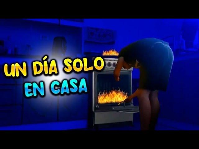 UN DIA SOLO EN CASA COCINANDO (UN DESASTRE) | Bykingcl