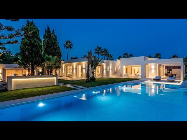 Neue Luxusvilla in Marbella 100 m vom Strand Marbesa Nikki Beach Marbella Beach club Costa del Sol