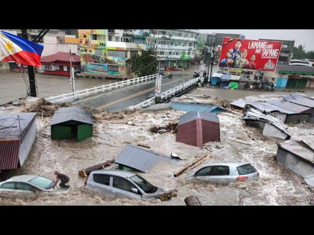 The world prays for the Philippines! Floods drown homes in Bicol, Albay province by Storm Kristine