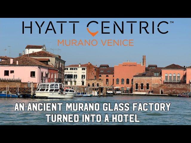 Hyatt Centric Murano Venice. Duplex Suite. Breakfast Buffet.