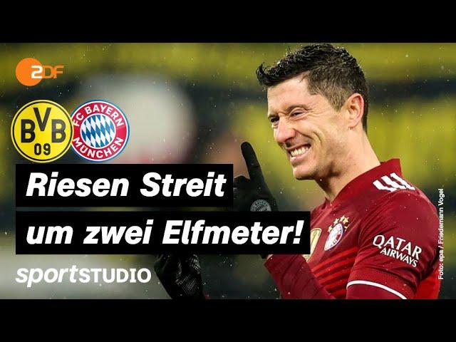 Borussia Dortmund – FC Bayern Highlights | Bundesliga, 14. Spieltag | sportstudio