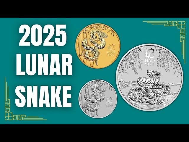 2025 Lunar Year of the Snake Gold, Silver and Platinum Coins filmed at the Perth Mint Series III