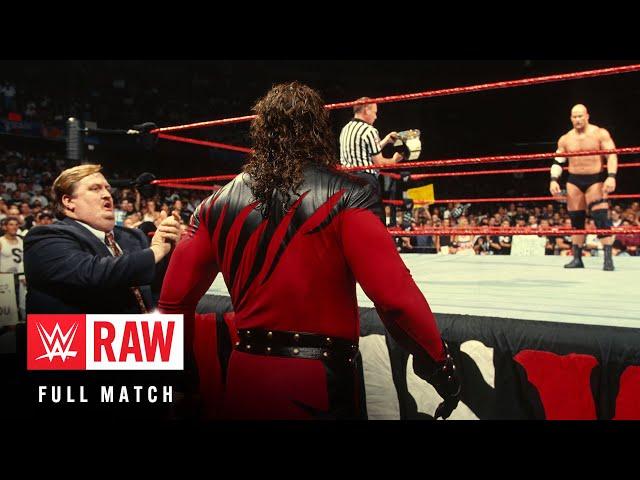 FULL MATCH: Kane vs. "Stone Cold" Steve Austin – WWE Title Match: Raw, June 29, 1998