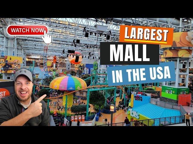 What's inside the LARGEST mall in the USA? | Mall of America