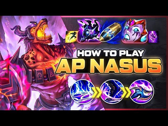 HOW TO PLAY AP NASUS SEASON 14 | NEW Build & Runes | Season 14 Nasus guide | League of Legends