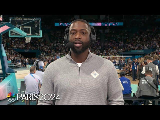 Dwyane Wade goes in-depth on Steph, LeBron and Wembanyama after gold medal game | Paris Olympics