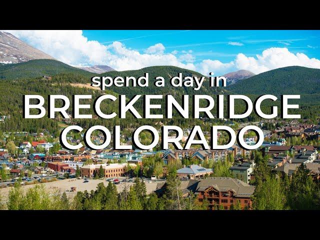 BRECKENRIDGE COLORADO: Free Things to Do in the Summer & Fall | Gondola Ride, Riverwalk, Troll