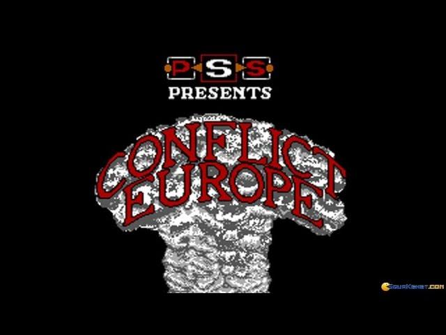 Conflict: Europe gameplay (PC Game, 1989)
