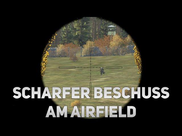 Scharfer Schuss am Airfield - DayZ Modded - Ranzbude Server - Deutsch - CryDoXz