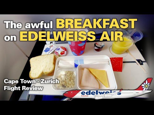 Edelweiss Air - Economy Class Flight Review | Cape Town to Zurich