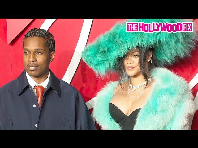 Rihanna & ASAP Rocky Steal The Show Together At The British Fashion Council Awards In London, UK