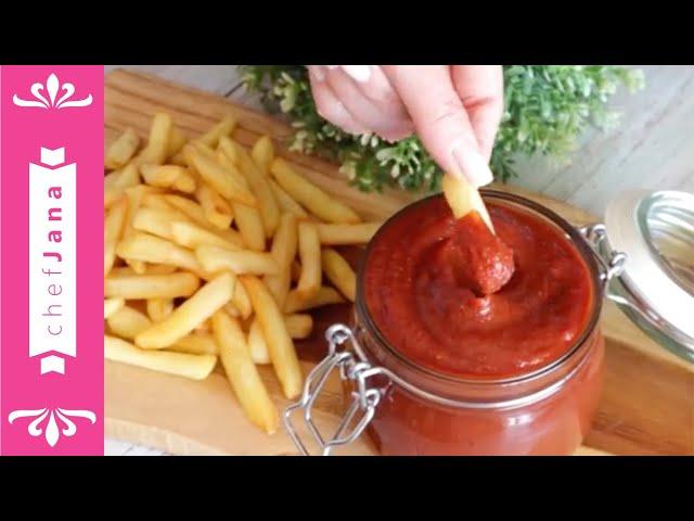 YOU WILL NEVER BUY KETCHUP AGAIN! HOMEMADE EASY KETCHUP RECIPE