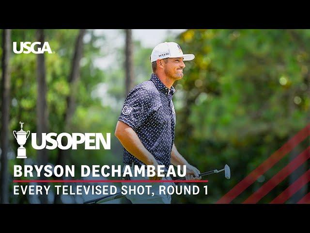 2024 U.S. Open Highlights: Bryson DeChambeau, Round 1 | Every Televised Shot