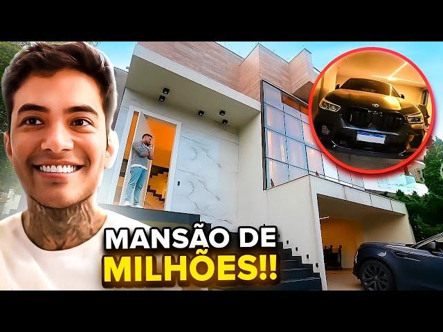 FNX PELA 1° VEZ MOSTRANDO SUA NOVA MANSÃO DOS SONHOS!