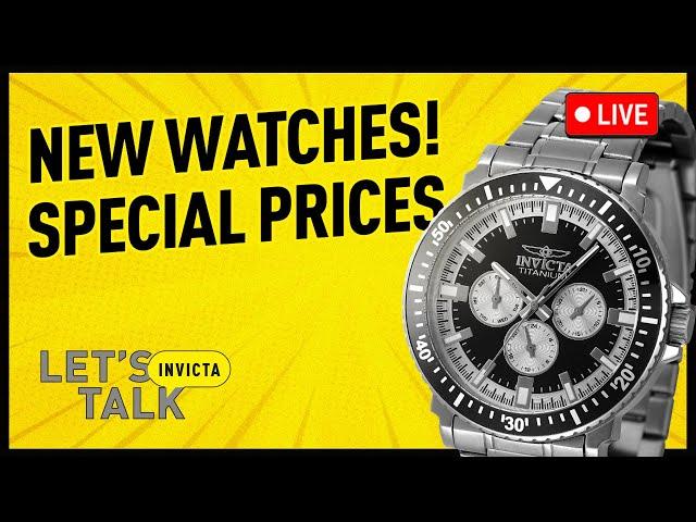 Tonight you gonna see green in our Let's Talk Invicta watch show