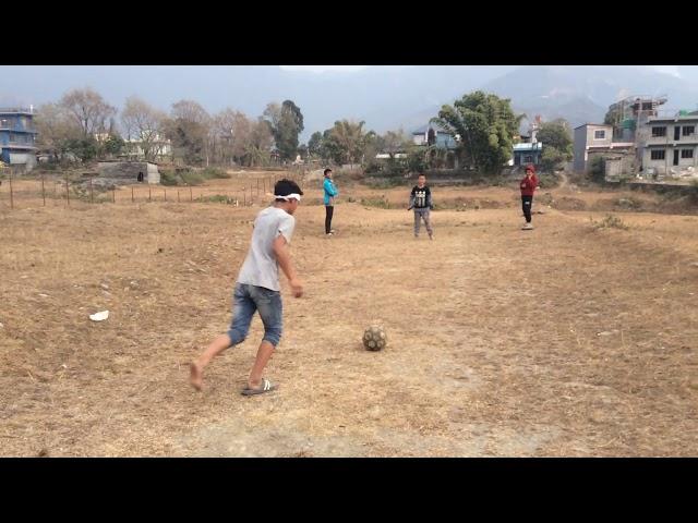 Practicing penalty shot out at langghari (Part 1)