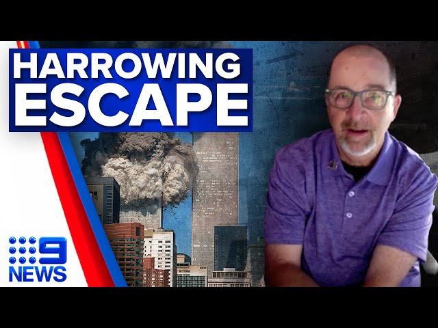 How one man escaped from the top of the World Trade Center | Exclusive | 9 News Australia