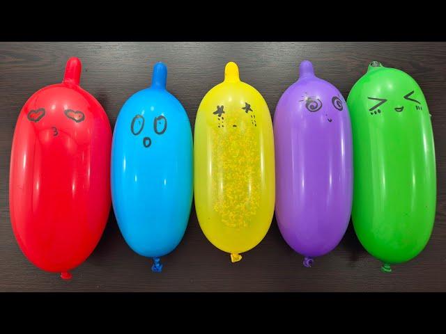 Making Slime with Funny Balloons - Satisfying Slime Fluffy