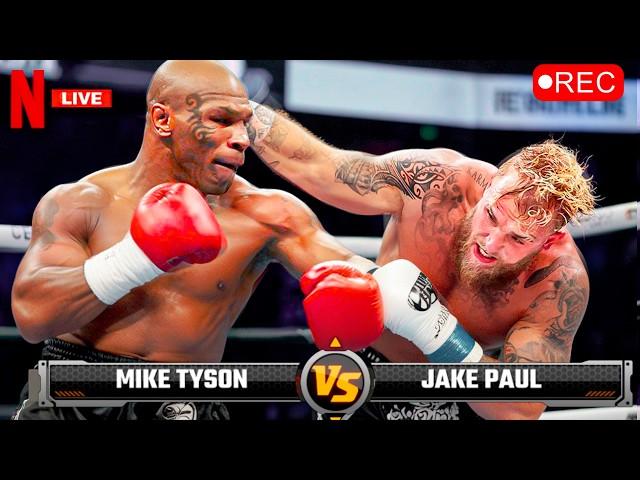 WOW! Mike Tyson VS. Jake Paul Full Fight HIGHLIGHTS | Netflix 2024