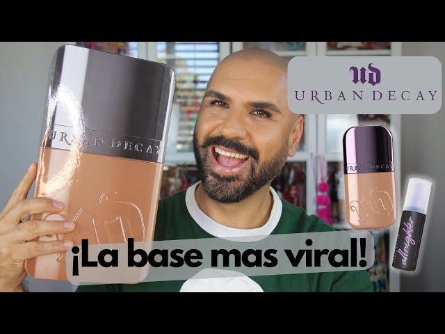 USE LA BASE Y ENTENDÍ POR QUE ES VIRAL | FACE BONDE de URBAN DECAY