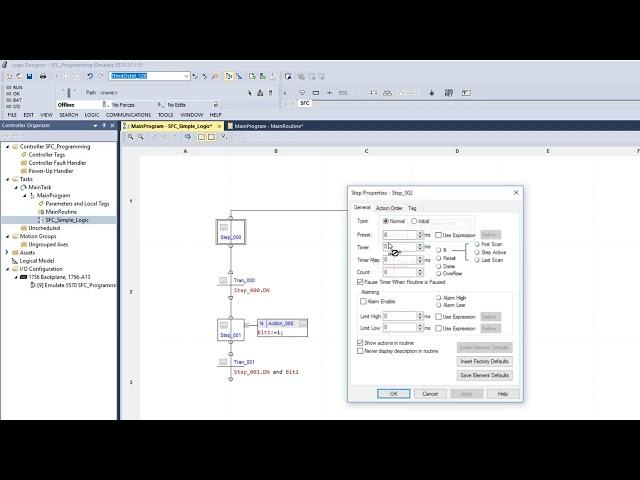 Sequential Function Chart Programming Tutorial