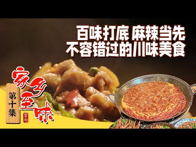 百味打底 麻辣当先！鲜椒鸭 串串香 石棉烧烤 不愧是必吃川味榜单 一整个爱住了！《家乡至味2023》EP10 | 美食中国 Tasty China