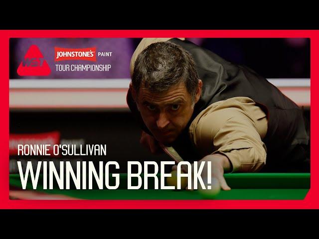 Ronnie O'Sullivan 8-Minute Winning Frame  [10-7 SF v Wilson] | Johnstone's Paint Tour Championship