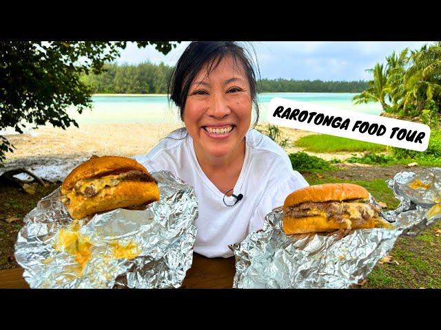 EATING OUR WAY AROUND PARADISE | Cook Islands Food Tour | Where to eat in Rarotonga