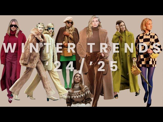 WINTER FASHION TRENDS 2024/2025 | what to wear this winter