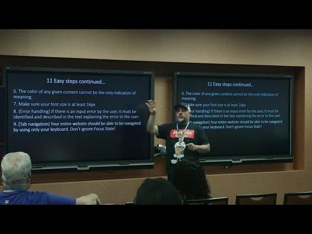 Joseph LoPreste: Web Accessibility For WordPress