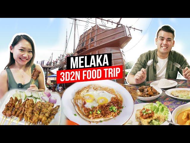 MELAKA FOOD TRIP 3D2N | What to Eat in Melaka