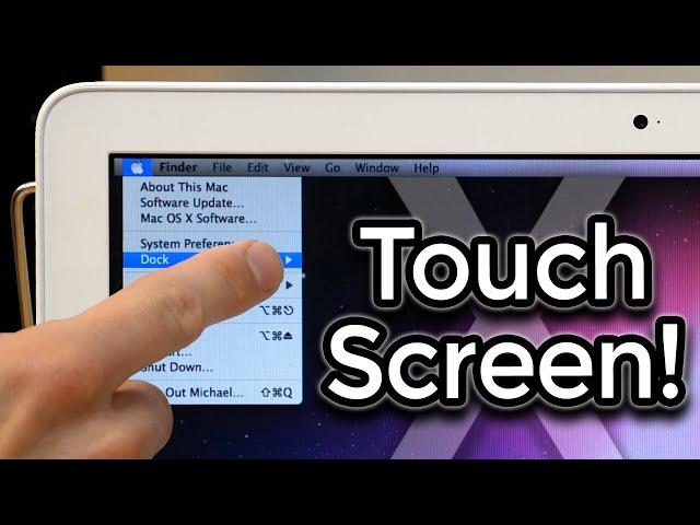 The TOUCHSCREEN MacBook... From 2011