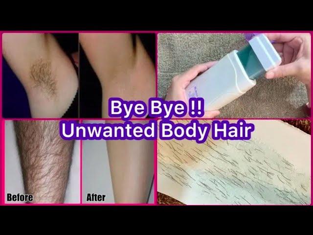 Remove UNWANTED HAIR from Underarms ,Bikini line , Arms,Legs & Body --  No Ingrown Hair & Tiny bumps