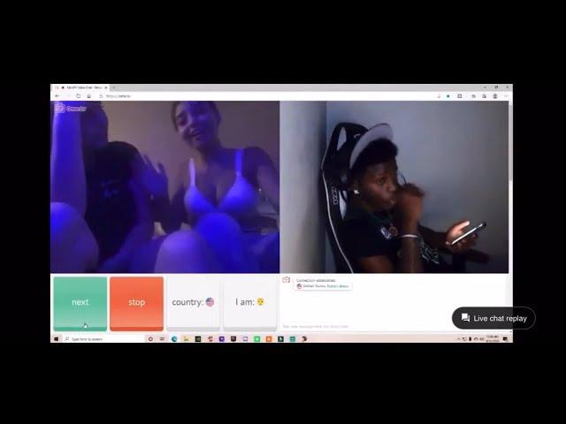 Derinnegan gets Flashed by girls on Omegle!
