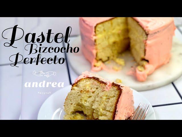 PASTEL-BIZCOCHUELO-PERFECTO! -IDEAL PARA DECORAR Y DELICIOSO