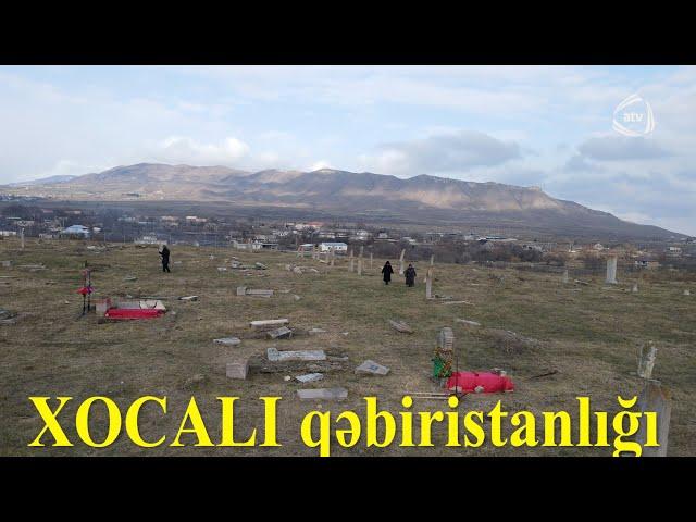 XOCALI qəbiristanlığı (dron, fevral 2024)