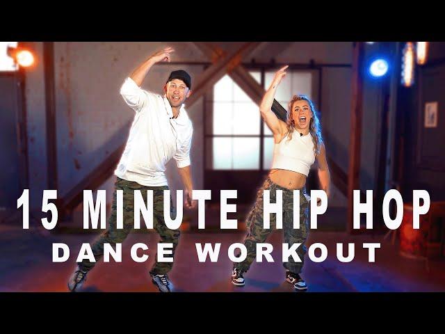 15 MINUTE HIP HOP DANCE WORKOUT (For Beginners)