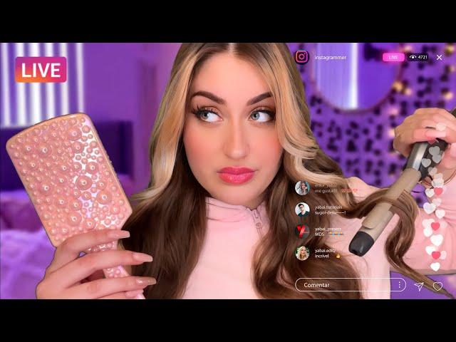 ASMR deutsch POV: Pick me Girl im Livestream  toxic Girl Roleplay Lidi ASMR popular mean girl