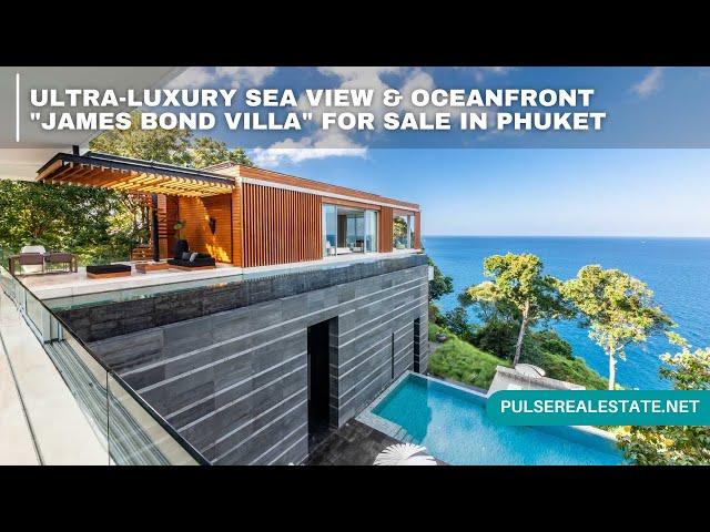 Ultra-Luxury Sea View & Oceanfront "James Bond Villa" in Kamala, Phuket, Thailand