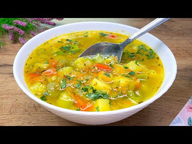 This vegetable soup is like medicine for my stomach! TOP vegetable soup recipes! Delicious and heal