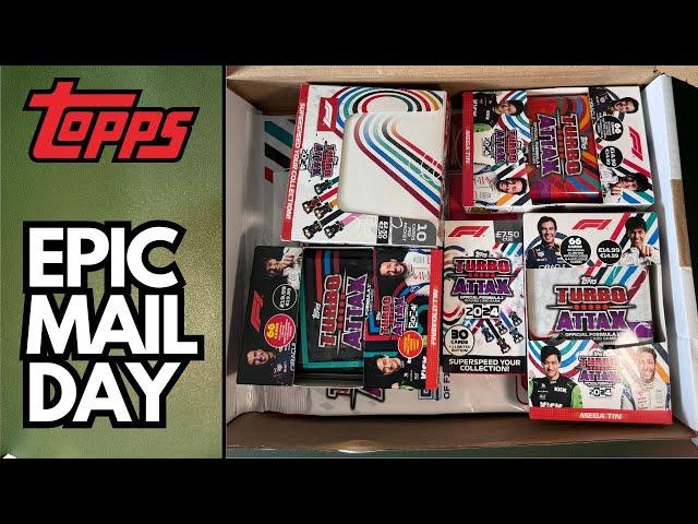 EPIC Mail Day From Topps - Turbo Attax 2024 Opening