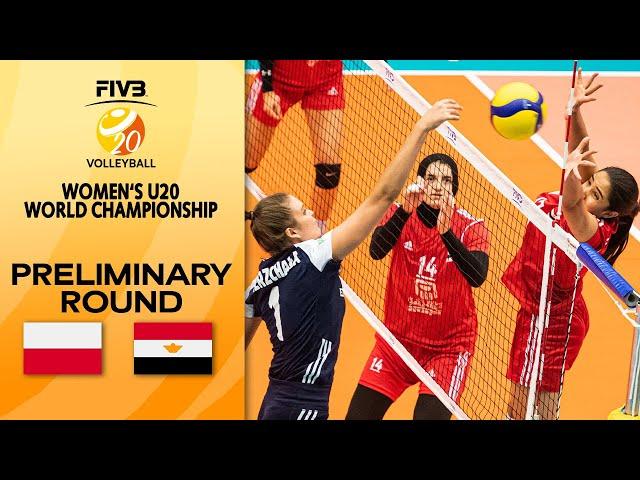 POL vs. EGY - Full Match | Women's U20 Volleyball World Champs 2021